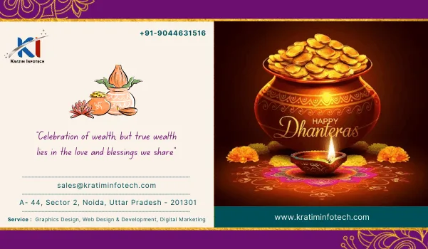 Celebrating Dhanteras-The Festival of Prosperity and Wealth